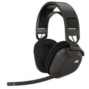 Corsair CA-9011295-EU HS80 Max 20 Hz - 40 kHz, Bluetooth, Dolby Atmos Fekete-Szürke vezeték nélküli gamer headset kép