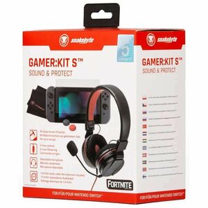 Snakebyte GAMER: KIT PRO Nintendo Switch védőfólia és headset kép