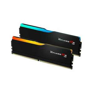 G.SKILL Ripjaws M5 RGB 64GB Kit2 (2 x 32GB) DDR5 5200 Mhz 40-40-40-83 1.1V Black (F5-5200J4040A32GX2-RM5RK) kép