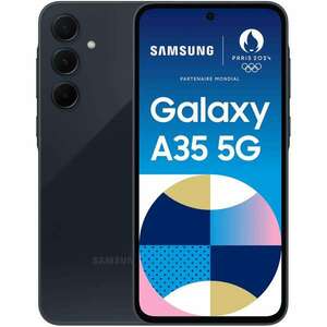 Samsung Galaxy A35 5G 16, 8 cm (6.6") Hybrid Dual SIM Android 14 USB C-típus 6 GB 128 GB 5000 mAh Sötétkék (SM-A356BZKBEEE) kép