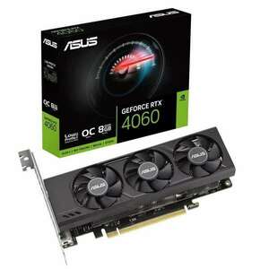 ASUS GeForce RTX 4060 8GB LP BRK OC Edition videokártya (RTX4060-O8G-LP-BRK) (RTX4060-O8G-LP-BRK) kép