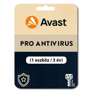 Avast Pro Antivirus (1 eszköz / 3 év) (Elektronikus licenc) kép