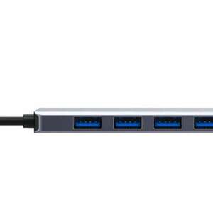 Recci RH06 USB Type-C 3.0 HUB (4 port) kép