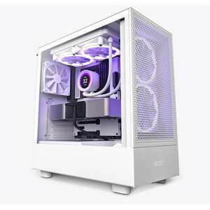 HÁZ NZXT Midi - H5 Flow Edition - Matt fehér - CC-H51FW-01 kép