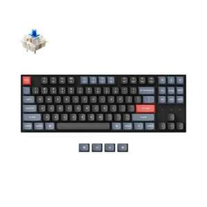 Keychron K8 Pro Wireless Billentyűzet - Angol (UK) (Blue Switch) kép