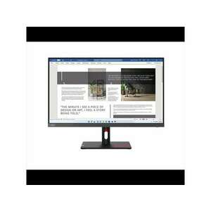 LENOVO 27" S27i-30 ThinkVision 63DFKAT4EU IPS monitor kép