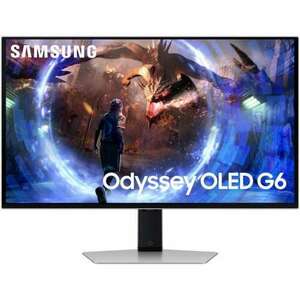 Samsung LS27DG602SUXEN 27" Odyssey OLED G6 G60SD QHD 360 Hz kép