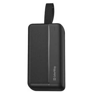 Colorway CW-PB300LPC2BK-PD Power Bank 30000mAh - Fekete kép