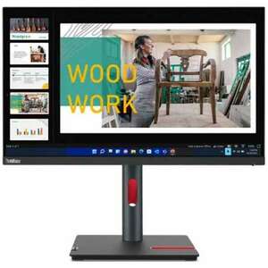 LENOVO Monitor ThinkVision P24q-30; 23, 8" QHD 2560x1440 IPS 60Hz, 16: 9, 1000: 1, 300cd/m2, 4ms, VESA, HDMI, DP, USB-C kép