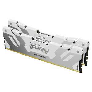 Kingston 32GB / 6800 Fury Renegade White (Intel XMP) DDR5 RAM KIT (2x16GB) kép