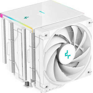 DeepCool CPU Cooler - AK620 Digital WH (28 dB; max, 117, 21 m3/h; 4pin csatlakozó, 6 db heatpipe, 2x12cm, PWM, fehér) kép