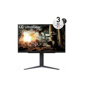 LG Gaming 180Hz IPS monitor 27" 27GS75Q-B, 2560x1440, 16: 9, 300cd/m2, 1ms, 2xHDMI/DisplayPort, áll. mag, pivot, HDR10 (27GS75Q-B.AEU) kép