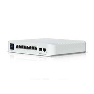 Ubiquiti UniFi USW-PRO-8-POE, Gigabit Ethernet, PoE, Fehér switch kép