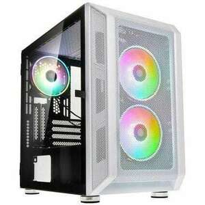 Kolink Citadel Mesh RGB White táp nélküli ablakos Micro-ATX ház fehér kép