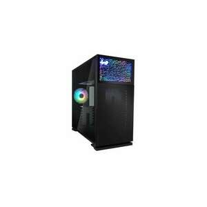 InWin IW-CS-N127BLK-1AL120 N127 táp nélküli ablakos ház fekete kép