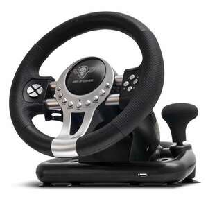 Spirit of Gamer Kormány, RACE WHEEL PRO 2 (kormány+pedálok+váltó, PC / PS3/4 / XBOX X/S/One kompatibilis, fekete) kép