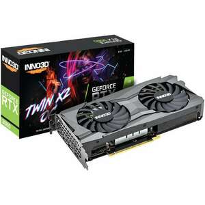 Inno3D GeForce RTX 3060 8GB GDDR6 TWIN X2 OC Videókártya (LHR) (N30602-08D6X-11902130) kép