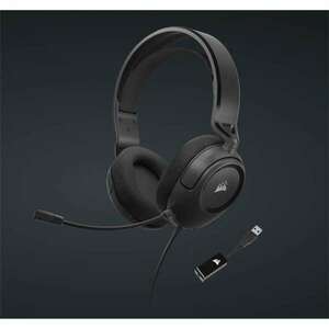 CORSAIR Vezetékes Headset, HS35 SURROUND v2 Gaming, Multiplatform, fekete kép