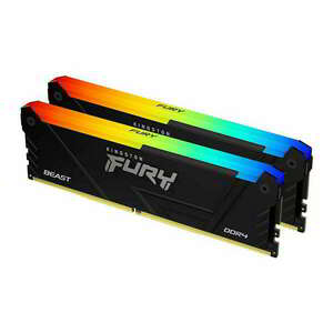 Kingston 64GB / 3600 Fury Beast RGB DDR4 RAM KIT (2x32GB) kép