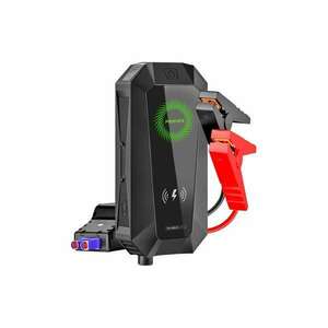 Promate Akkubank, autó indító, HEXABOLT 20 19200mAh (Jump starter, 6in1, 1500A/12V, 2xUSB 3.0, LED, QC, fekete) kép