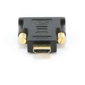 Gembird HDMI -> DVI-D M/M adapter fekete kép