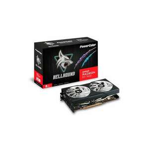 PowerColor Radeon RX 7600 8GB GDDR6 Hellhound Videókártya kép