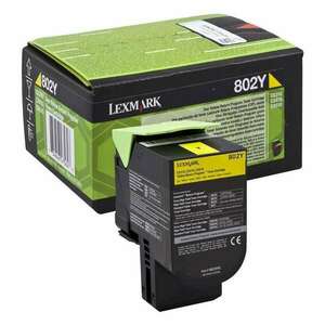 Lexmark CX310/410 toner yellow ORIGINAL 2K kép