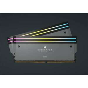 CORSAIR Memória DOMINATOR TITANIUM RGB DDR5 32GB 4800MHz CL30, AMD (Kit of 2), szürke kép