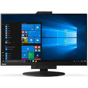 Lenovo 11JHRAT1EU ThinkCentre Tiny-in-One 24", IPS LED, QHD, DP/HDMI Fekete monitor kép