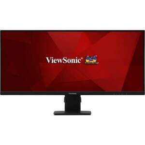 ViewSonic VA3456-MHDJ 34", IPS LED, UWQHD, DP/HDMI Fekete monitor kép