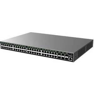 Grandstream Networks GWN7806P, Gigabit Ethernet, PoE, Szürke switch kép