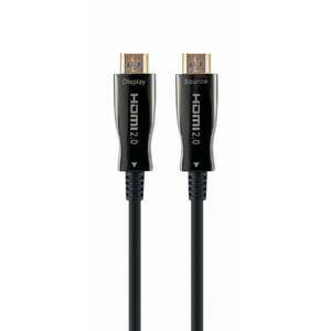 Gembird CCBP-HDMI-AOC-50M-02 Active Optical AOC High speed HDMI cable with Ethernet AOC Premium Series 50m Black CCBP-HDMI-AOC-50M-02 kép