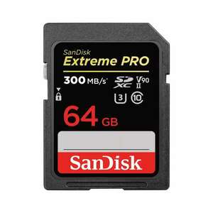 Memóriakártya SANDISK SDXC Extreme Pro 64 GB (121505) kép