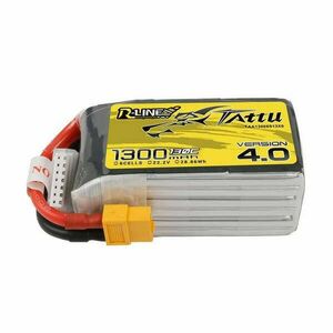 Tattu R-Line 4.0 1300mAh 22.2V 130C 6S1P XT60 akkumulátor kép