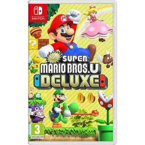 Nintendo SWITCH New Super Mario Bros U Deluxe játékszoftver (NSS468) kép