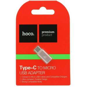 HOCO adapter Micro and Type C rose gold (HC031253) kép