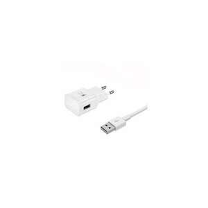 BlackBird hálózati adapter gyorstöltő + Micro USB adatkábel 1m, fehér (BH802 WHITE) (BH802 WHITE) kép