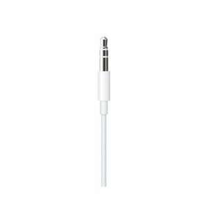 Apple Lightning – 3, 5 mm-es audiokábel 1, 2m fehér (MXK22ZM/A) (MXK22ZM/A) kép