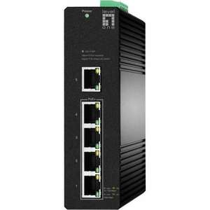 LevelOne IGS-2105P hálózati kapcsoló Vezérelt L2 Gigabit Ethernet (10/100/1000) Ethernet-áramellátás (PoE) támogatása (IGS-2105P) kép