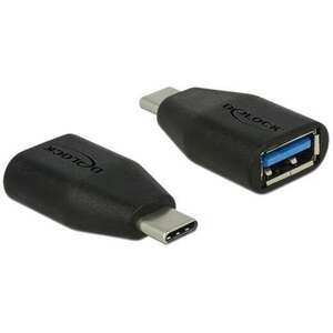 Delock 65519 USB Type-C male > Type-A female kép