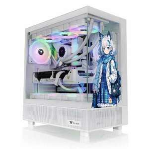 Thermaltake View 270 SP Edition Snow Mid Tower Chassis Számítógépház (CA-1Y7-00M6WN-02) kép