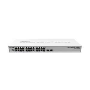 Mikrotik Switch Easy Smart - CRS326-24G-2S+RM (24port 1Gbps + 2 port SFP+) kép