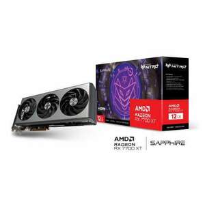 Sapphire Radeon RX 7700 XT Nitro+ Gaming OC 12GB GDDR6 videokártya kép