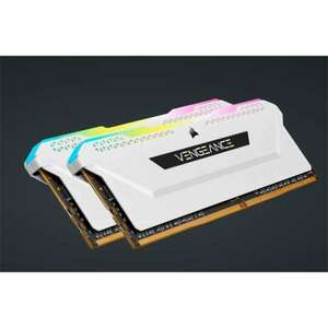 CORSAIR Memória VENGEANCE RGB PRO DDR4 32GB 3600MHz C18 SL (Kit of 2), fehér kép