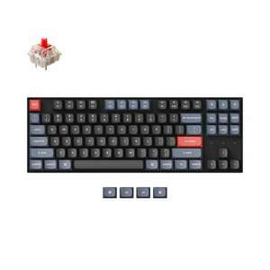 Keychron K8 Pro Wireless Mechanikus Billentyűzet Gateron G Pro Red - Magyar kép