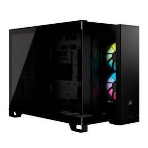 CORSAIR 2500X Tempered Glass Black RGB iCue (CC-9011267-WW) kép