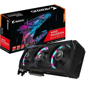 Gigabyte Radeon RX 6750 XT 12GB GDDR6 Aorus Elite 12G Videókártya kép