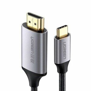 Ugreen 50570 HDMI kábel 1, 5 M USB C HDMI A-típus (Standard) Fekete kép