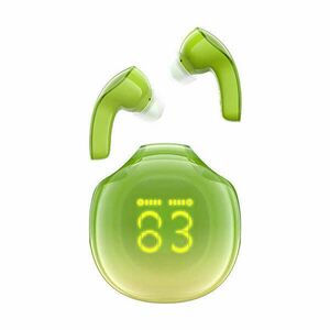 Earphones TWS Acefast T9, Bluetooth 5.3, IPX4 (avocado green) kép