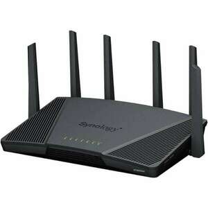 SYNOLOGY Wireless Router 1x1000Mbps + 1x2500Mbps DualWAN, 3x1000Mbps + 1x2500Mbps, 4x4 MIMO, WiFi6, - RT6600ax kép